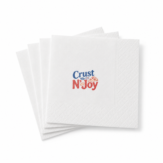 Custom Printed Napkins with Logo | Branded Tissue Paper – 50 Sheets per Pack