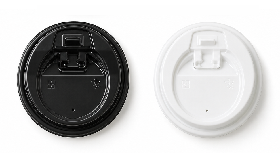 Sipper, fold and flip lid options for custom double wall paper hot cups