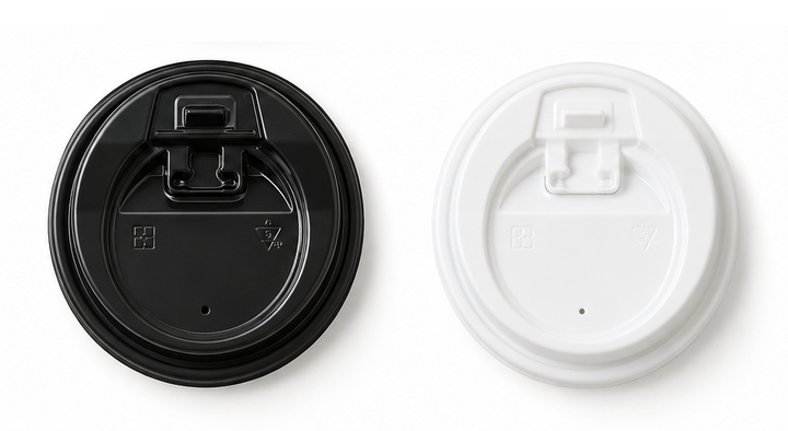 Sipper, fold and flip lid options for custom double wall paper hot cups
