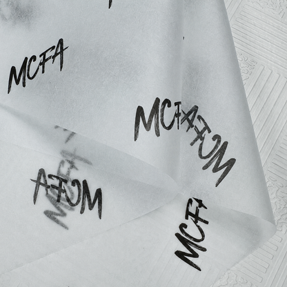 17g / 12 lb custom tissue paper with logo for branded retail and ecommerce packaging