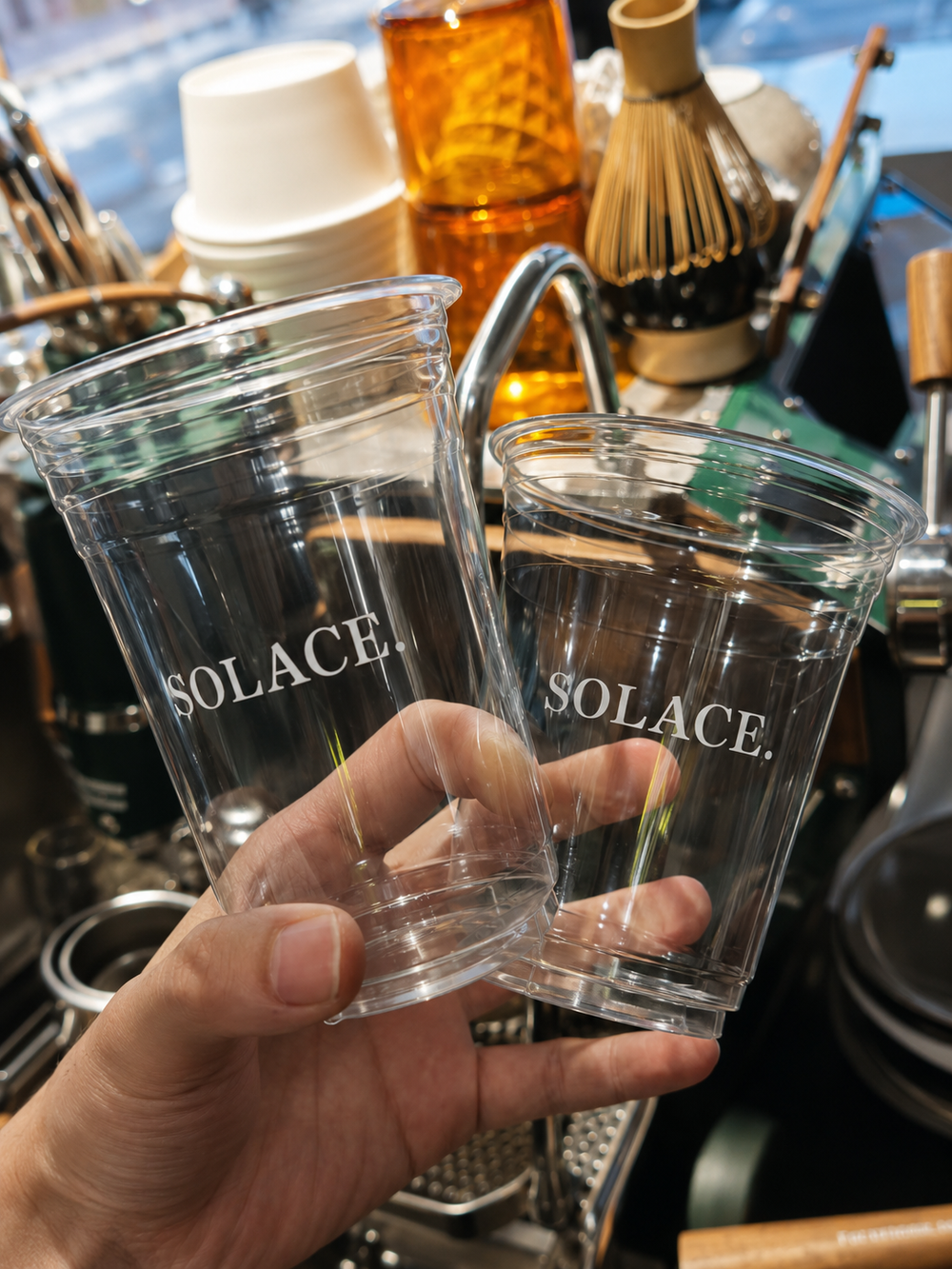 Printed PET cold cups