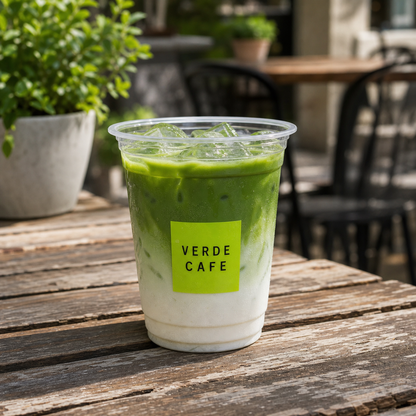 Custom PET plastic cold cups for cafes restaurants and takeaway drink service