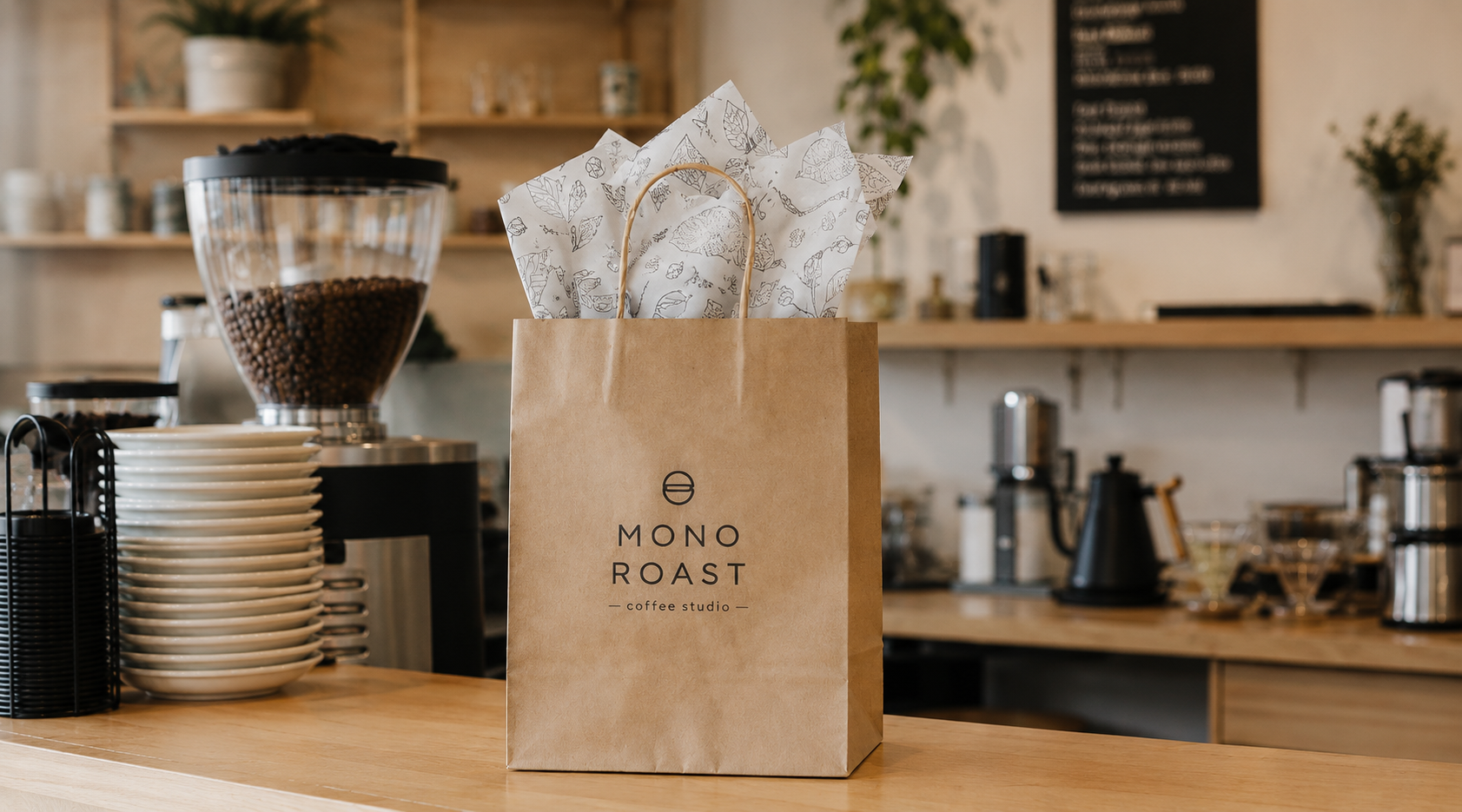 Paper bags for takeout, retail, and food service