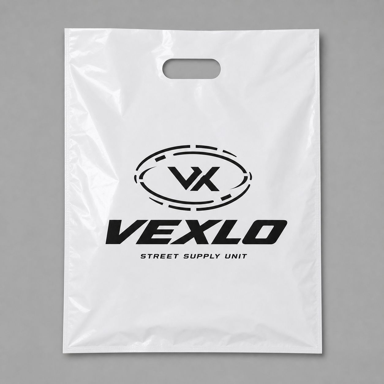 Custom Die Cut Handle Bags with Logo