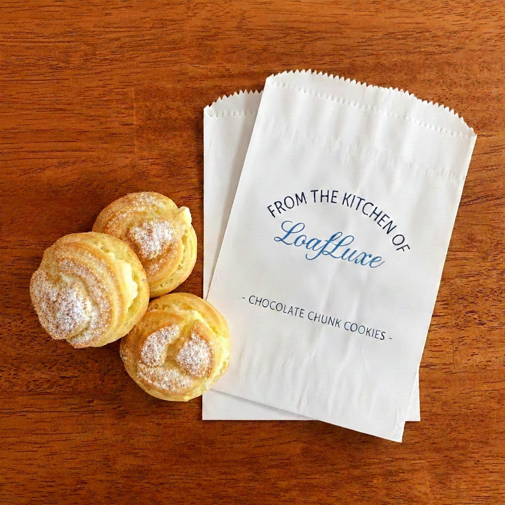Oil-resistant greaseproof paper bag with strong sealing for leak-free takeaway packaging