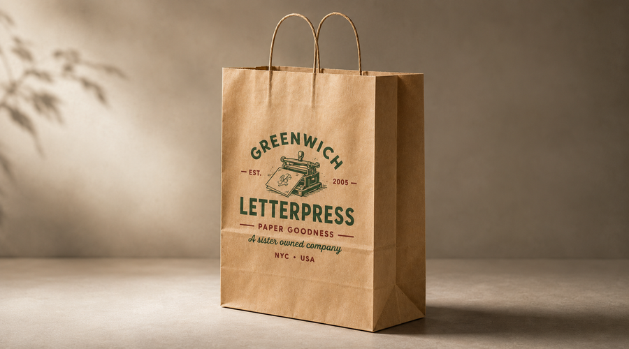Paper Bags custom packaging by Skyislets
