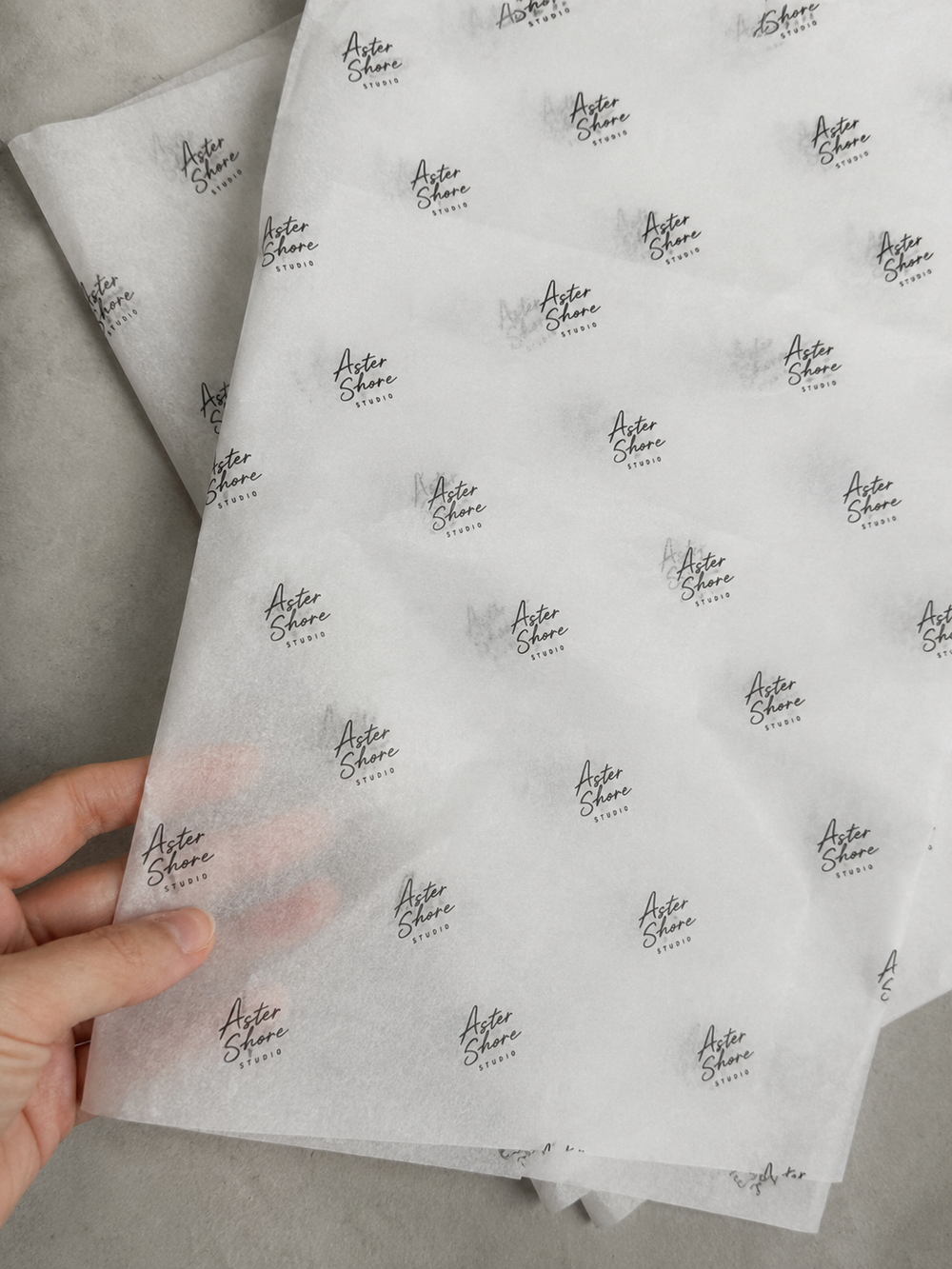 Custom tissue paper